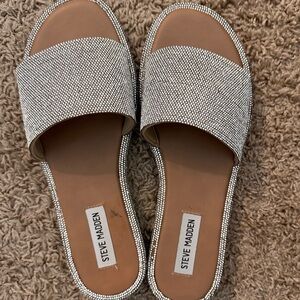 Steve Madden Sparkly Slides